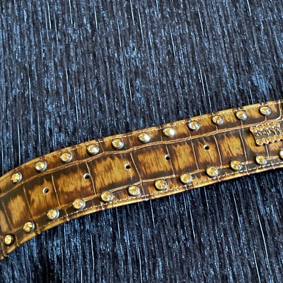 B.B.Simon Swarovski crystal made in USA belt L main image 9